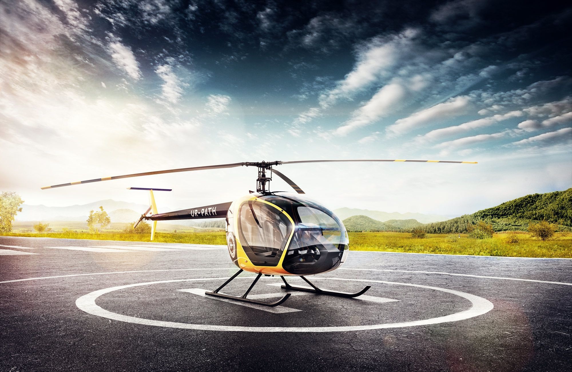 BD Probashi Helicopter